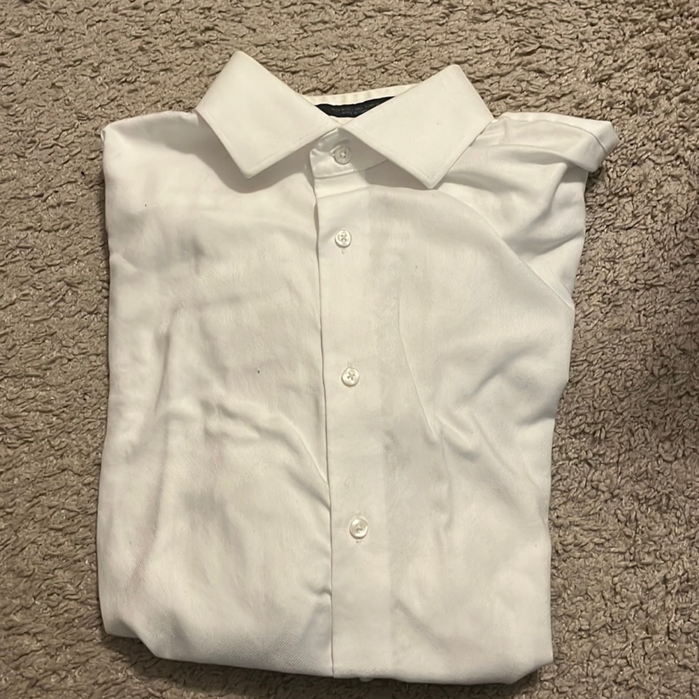 White French cuff dress shirt